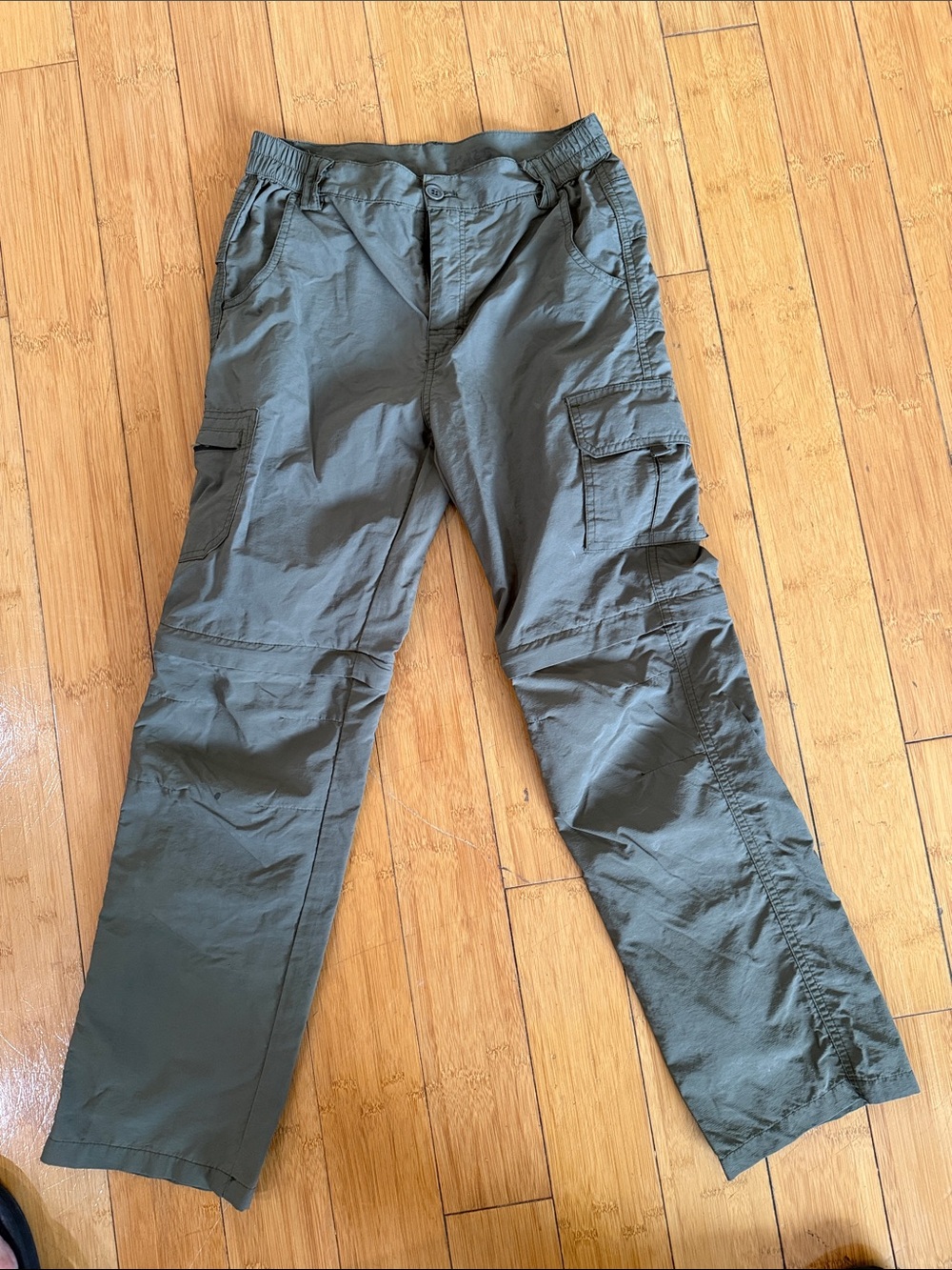 Olive Green Scout Cargo Pants